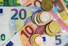 Euro a revenit la pragul de 5,24 lei