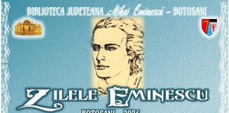 Zilele Eminescu 2026 la Biblioteca Județeană „Mihai Eminescu” Botoșani